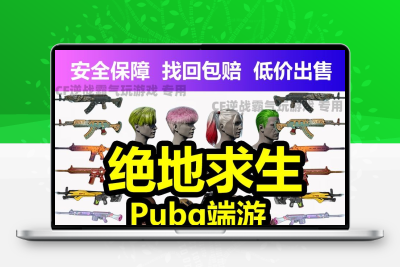 pubg绝地求生成品账号排位吃鸡买号steam游戏账户小丑女男皮肤号