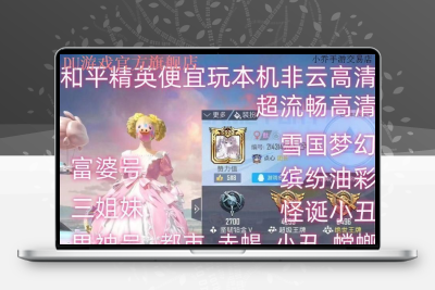 便宜租和平吃鸡精英借玩Q区V区苹果螳螂木乃伊巡查炽羽金樽LOGO号