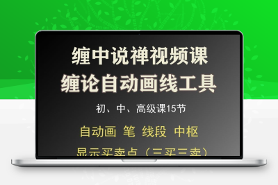 缠论缠中说禅指标自动画线工具课程