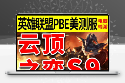 30级PBE云顶之弈lol英雄联盟美测服号无限火力自动发货美服账号户