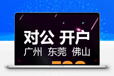 广州  佛山 个体户 有限公司执照【对公开户】人可不到现场