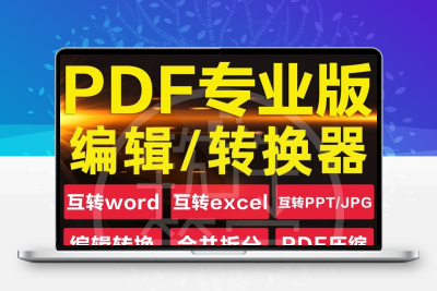新版pdf转换器PDF软件安装包转word软件PDF编辑器pdf2025远程安装