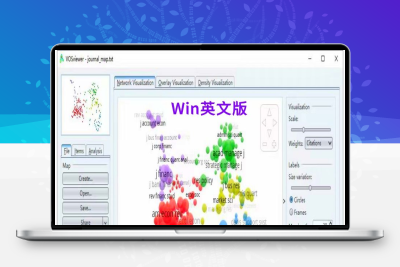 VOSviewer1.6.20软件安装含JAVA配置WIN英文版VOSviewer远程安装